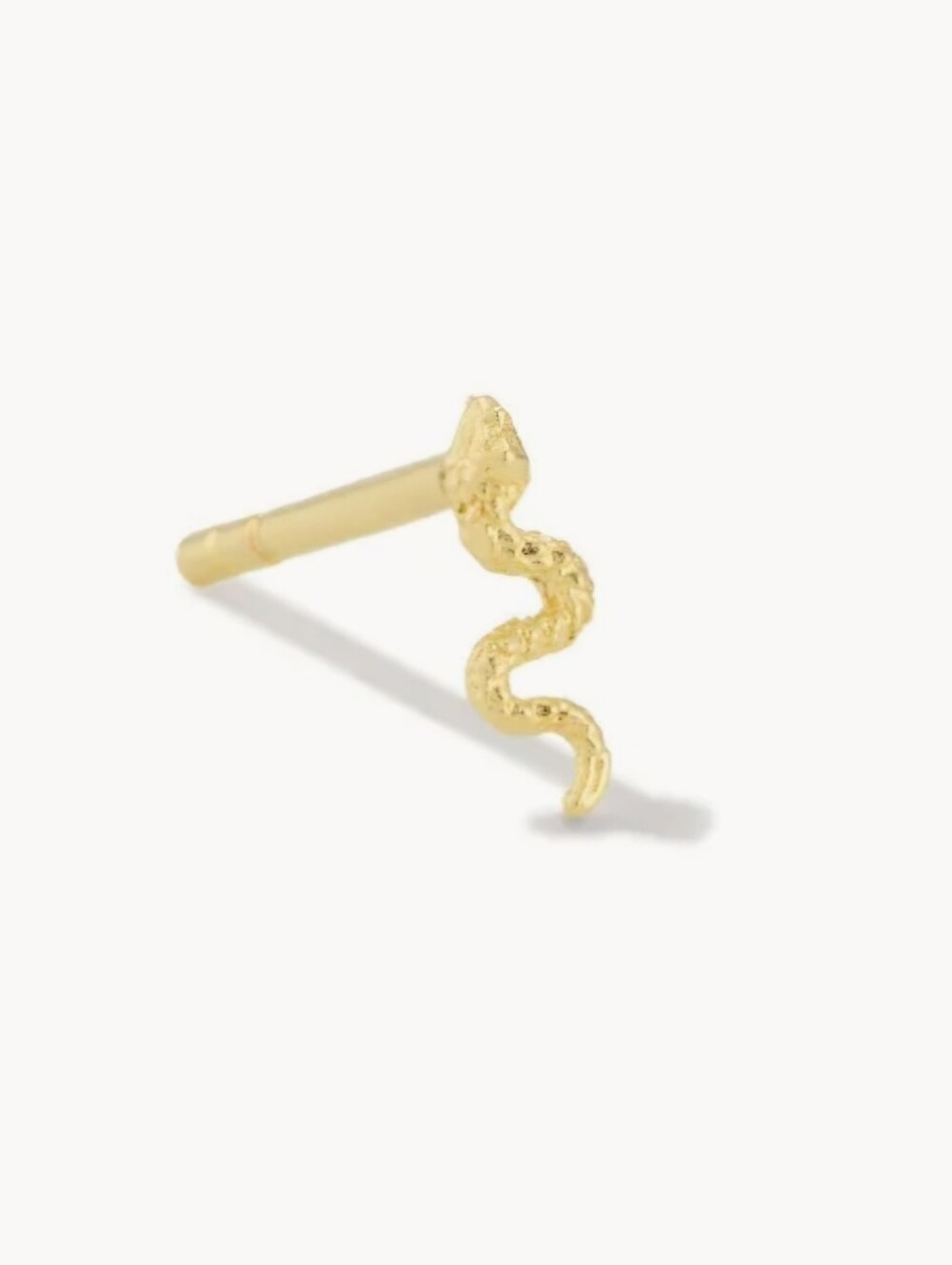 Kendra Scott Mini Snake Single Stud Earring in 18k Gold Vermeil *Retired*